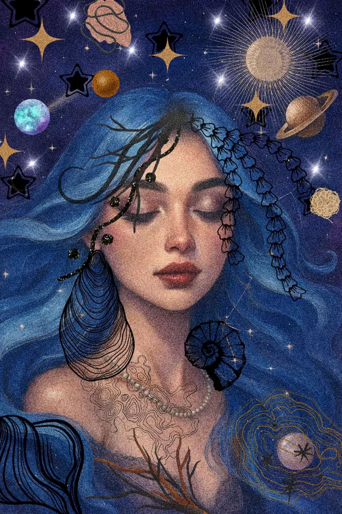 Where the wave kissed the star
