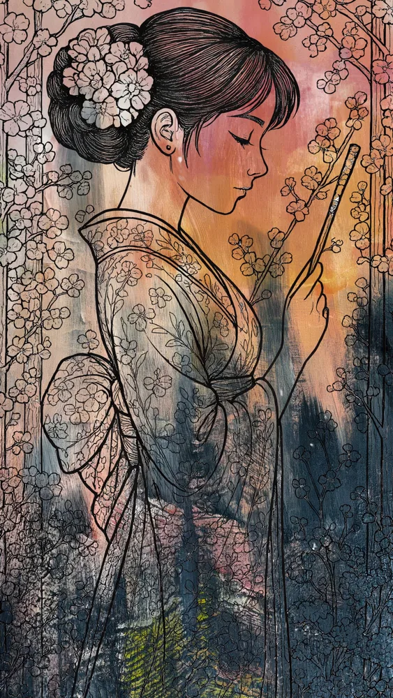 Serenity in Silk