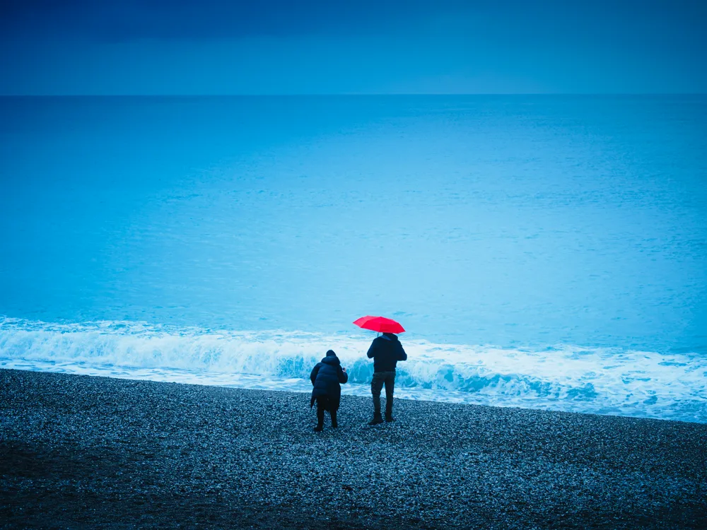 On a rainy day...