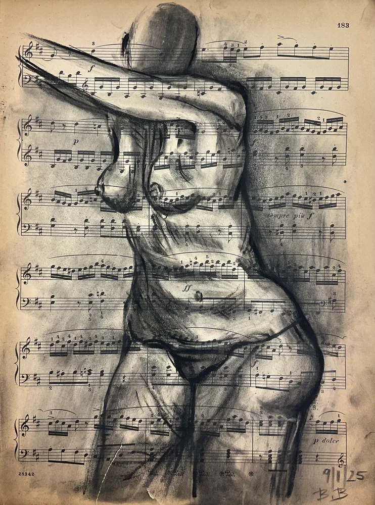 A moment in thought