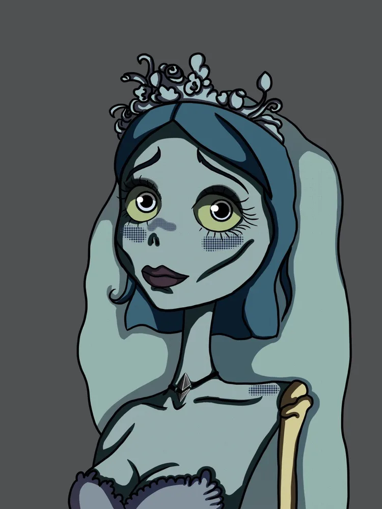 Alice in Spooky Bride style