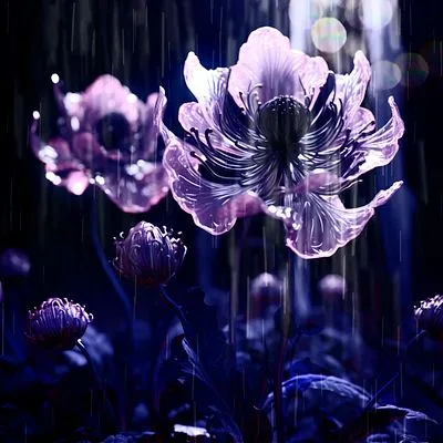 hue of indigo rain