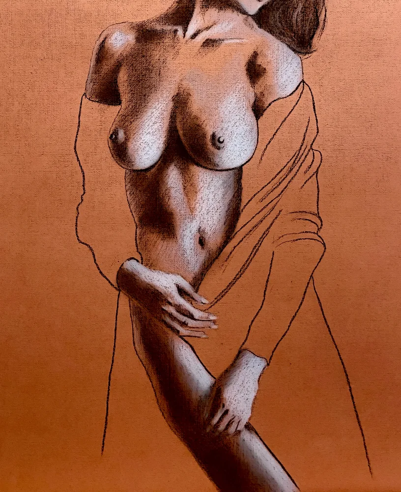 A woman