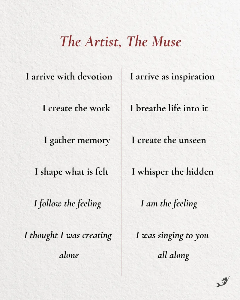 THE ARTIST, THE MUSE