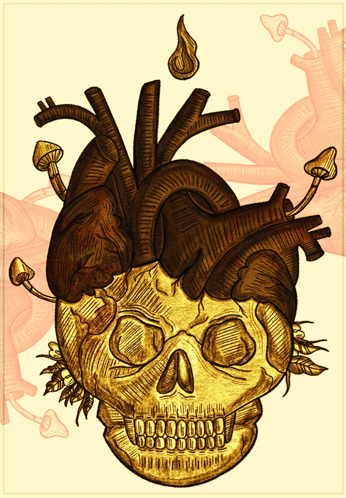 Skull Heart
