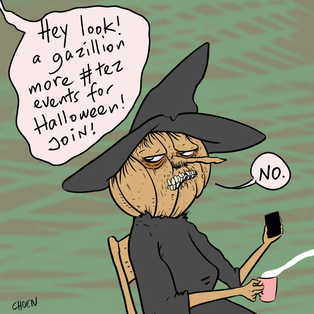 Halloween tezos 2022 yea whatever