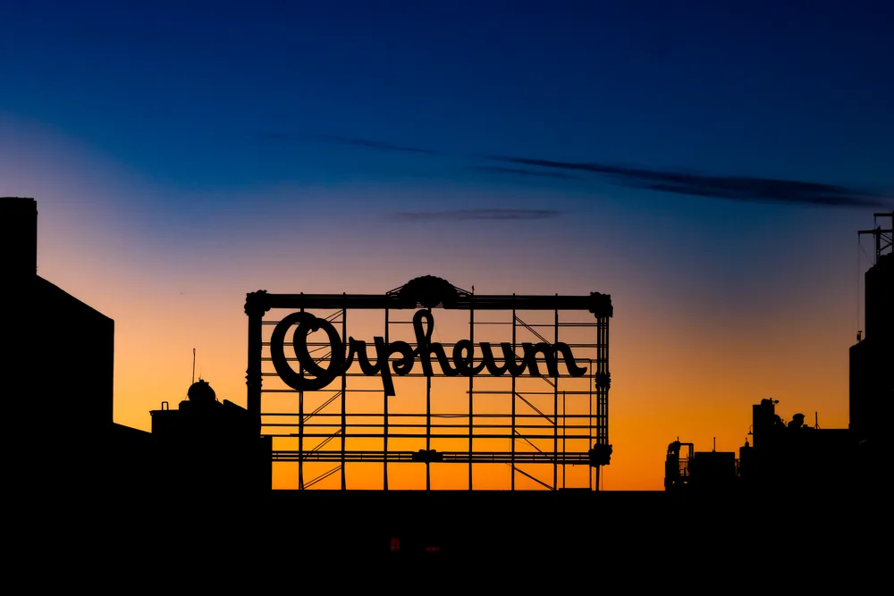 Sunrise over Orpheum