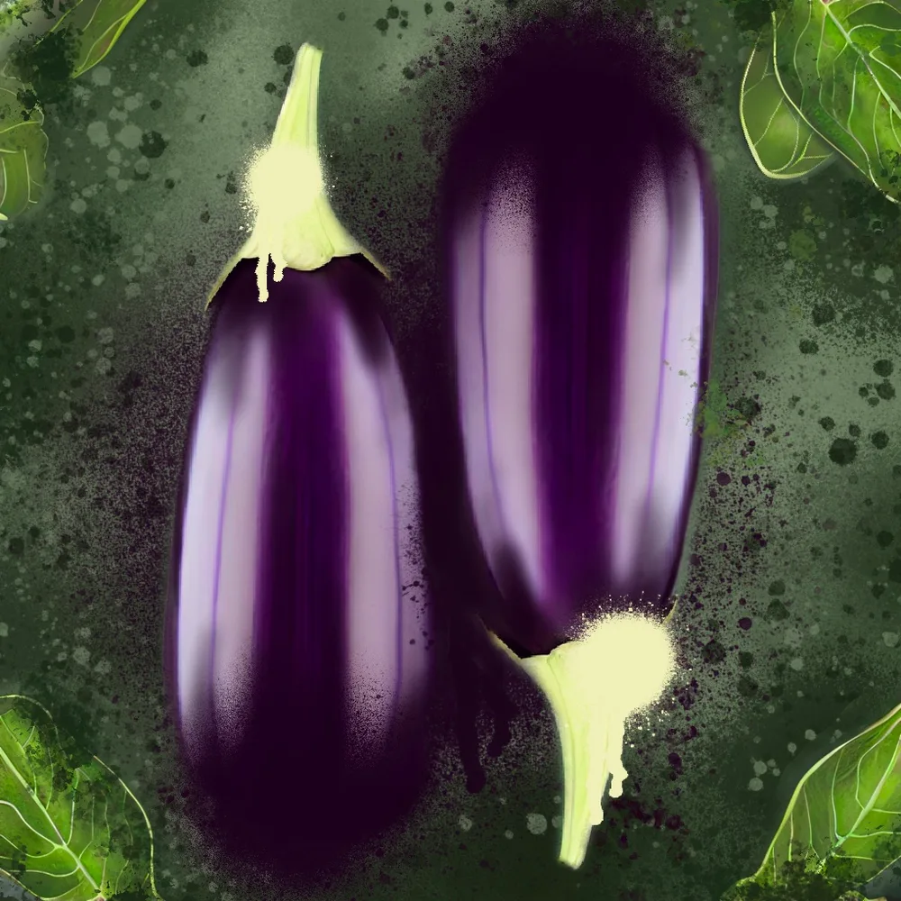 Aubergine 🍆 pose