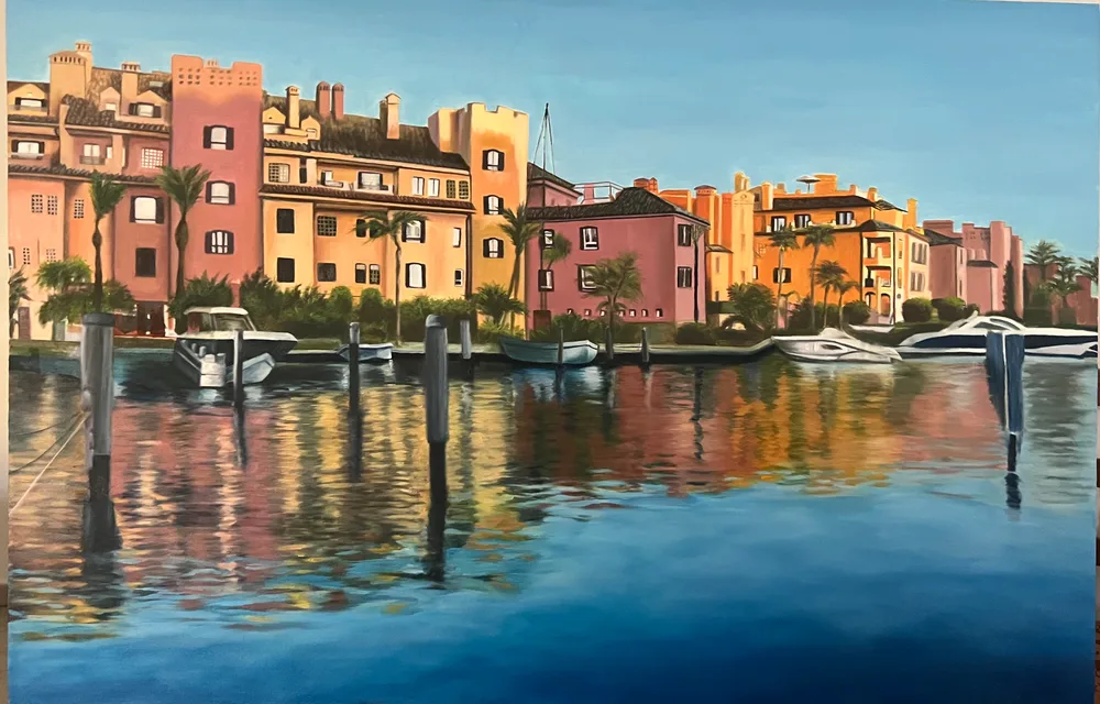 Reflections of Serenity - Mediterranean Harbor