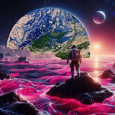 pink planet