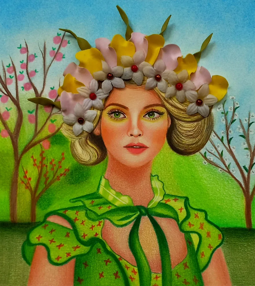 spring lady