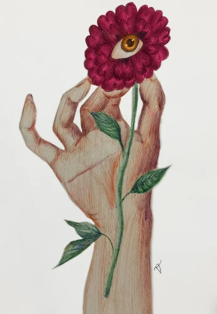 A simple flower