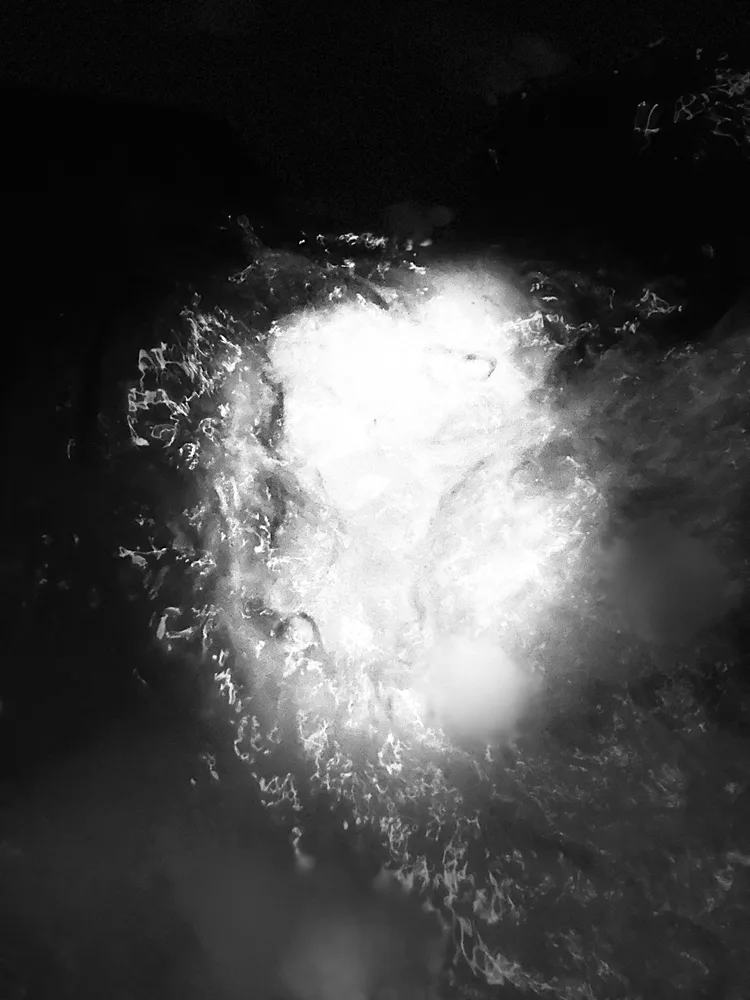 Between drowning and becoming