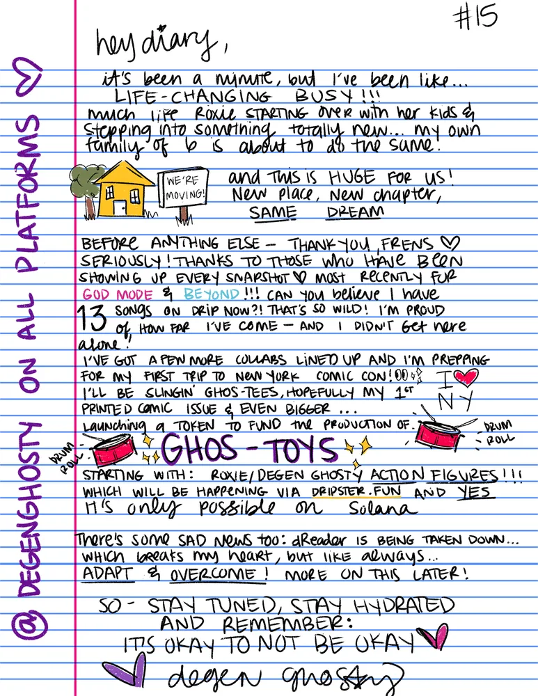 Diary Entry #15