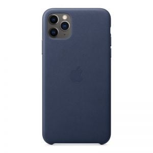 Iphone 11 pro max leather case   midnight blue 4