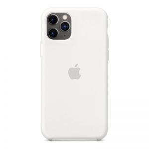 Iphone 11 pro silicone case   white 4