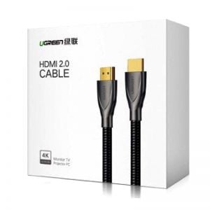 Ugreen hdmi 2.0 braided cable 3m blk