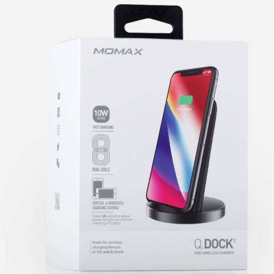 Momax qdock2 fast wireless charger qatar price buy 550x550w