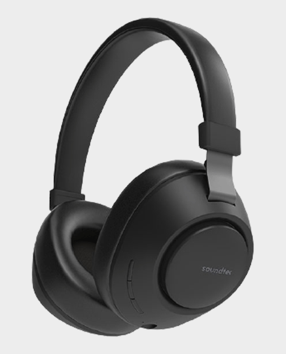 Porodo soundtec deep sound wireless headphone black
