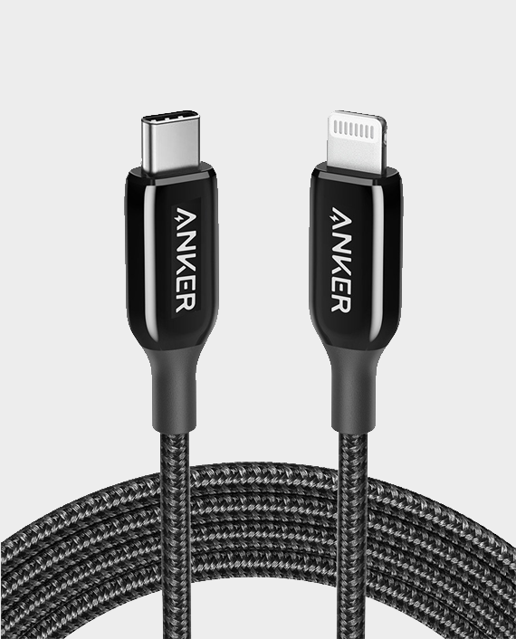 Anker powerline iii usb c to lightning connector 6 ft or 1.8 m black 1