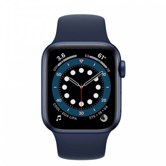 1801008 apple watch series 6 gps 40mm blue aluminium case with deep navy sport band in qatar mg1431 550x550