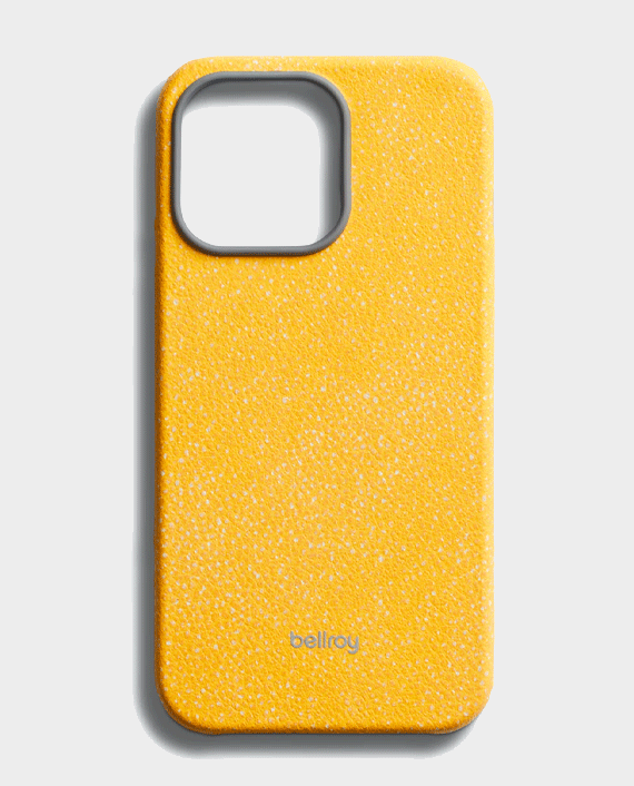 Bellroy iphone 13 pro max leather case citrus 1