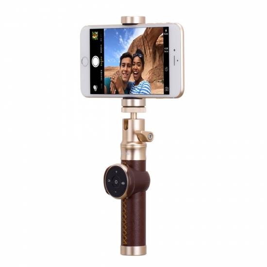 Momax bluetooth selfie stick pro 90 cm gold kms4l 550x550