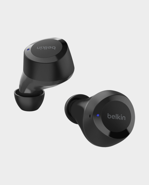 Belkin soundform bolt wireless earbuds black 1 min