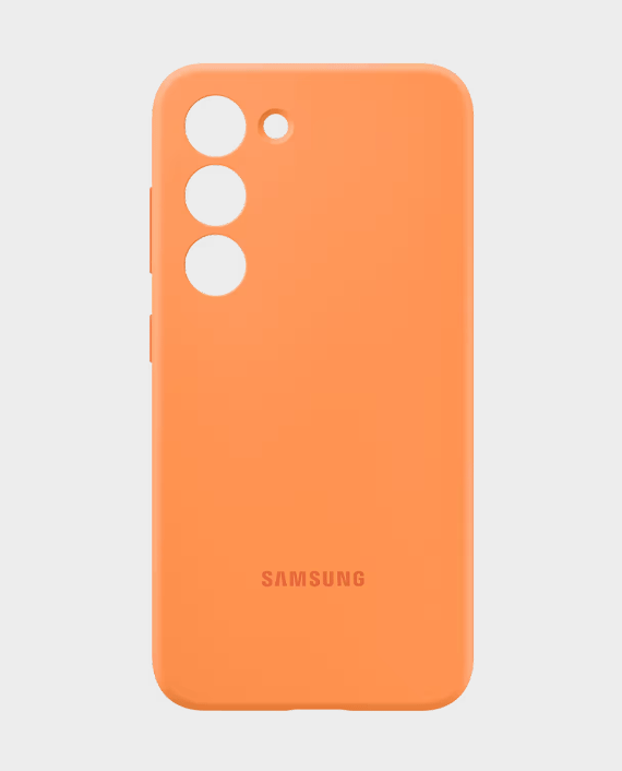 Samsung galaxy s23 silicone case ef ps916toegww orange 1 2