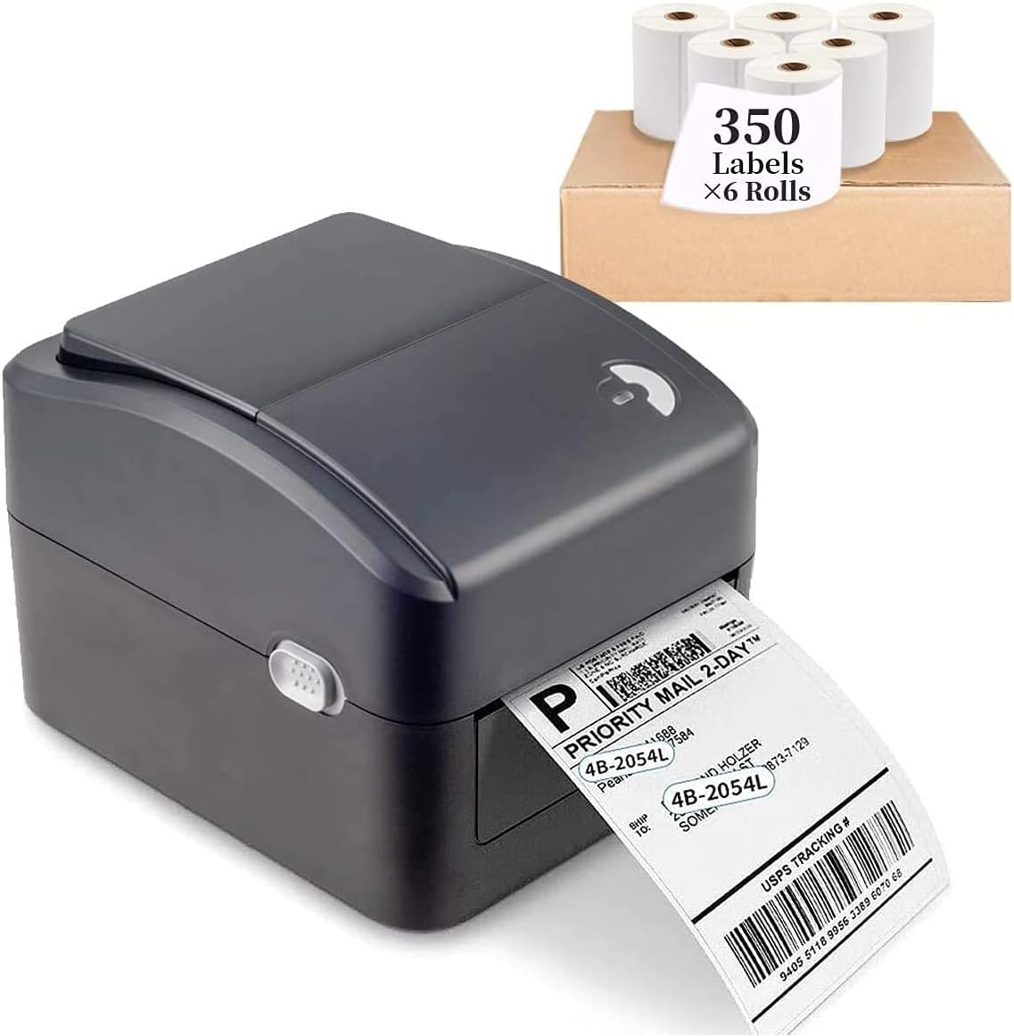 635697e1ef09b5291514df53 shipping label printer with labels