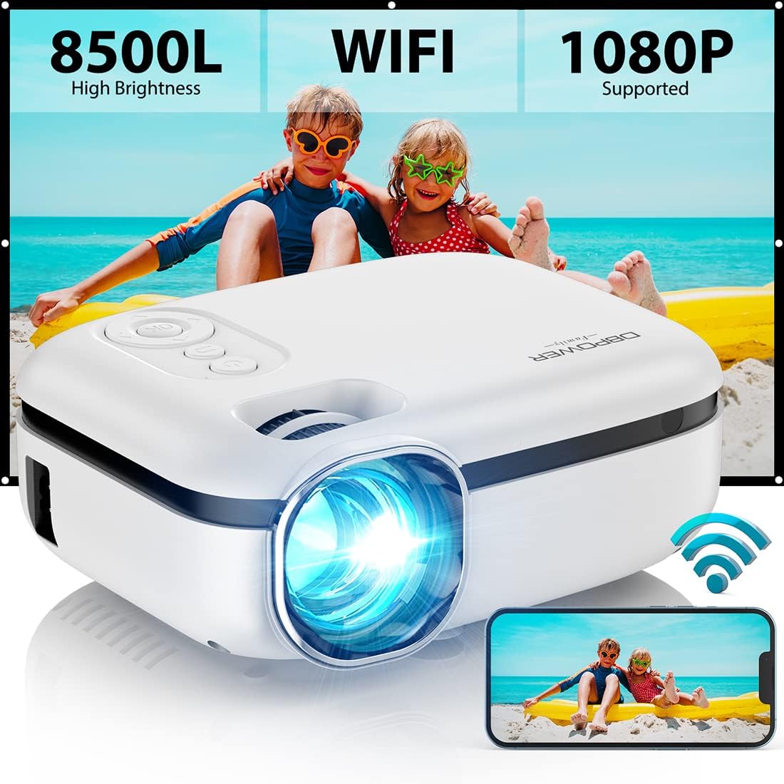 635b53730d30b803976fa92e dbpower 8500l mini wifi projector wifi