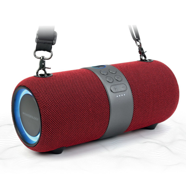 Powerology cypher portable stereo speaker red in qatar 600x600