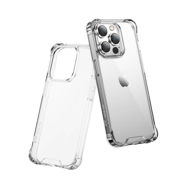 Green rocky series anti shock case clear for iphone 14 in qatar 600x600