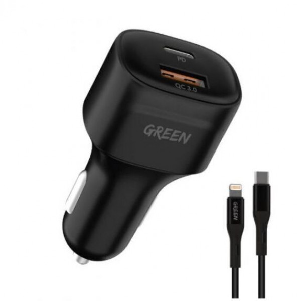 Green lion dual port car charger 20w with pvc type c to lightning cable 1 2m in qatar 600x600