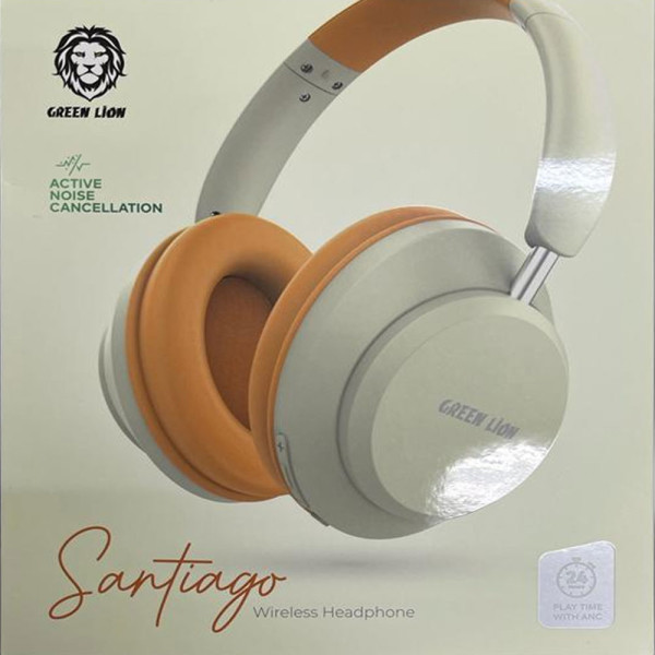 Green lion santiago wireless headphone biege in qatar 600x600