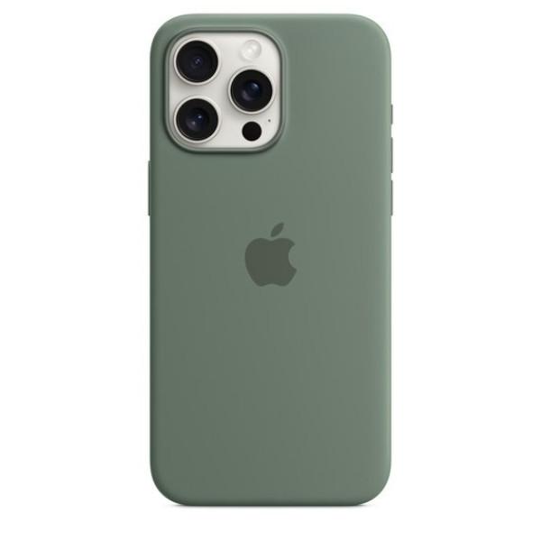 Iphone 15 pro max silicone case with magsafe cypress in qatar 600x600