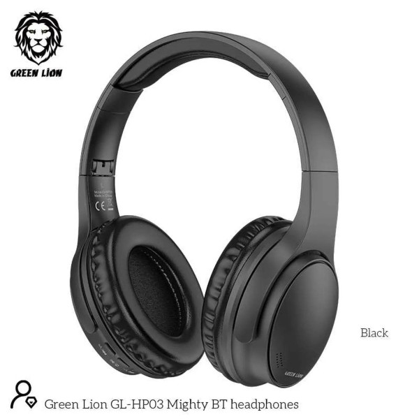 Over ear headphones green lion comfort plus black in qatar 600x600