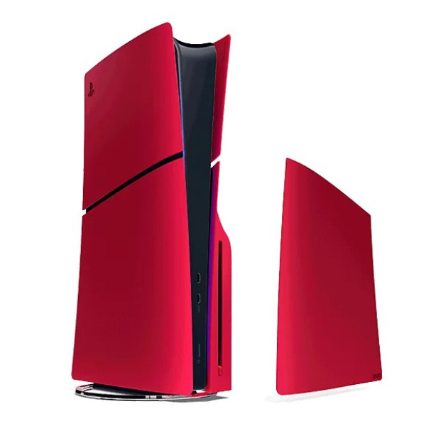 Sony ps5 console covers model group slim volcanic red in qatar 600x600