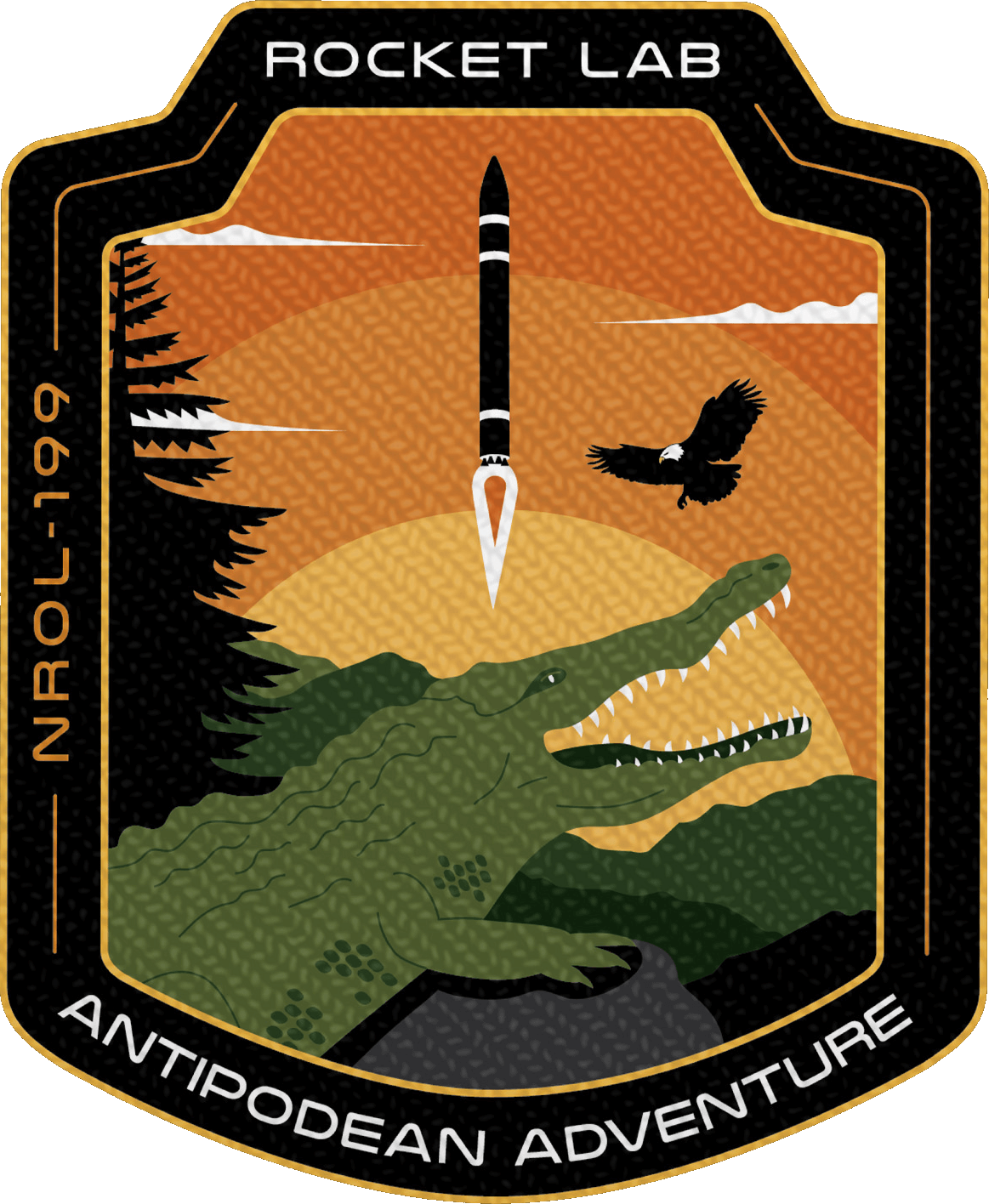 Mission patch for NROL-199 (RASR-4)