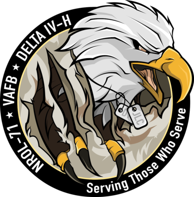 Mission patch for NROL-71