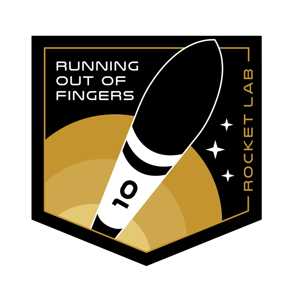 Mission patch for Running Out Of Fingers