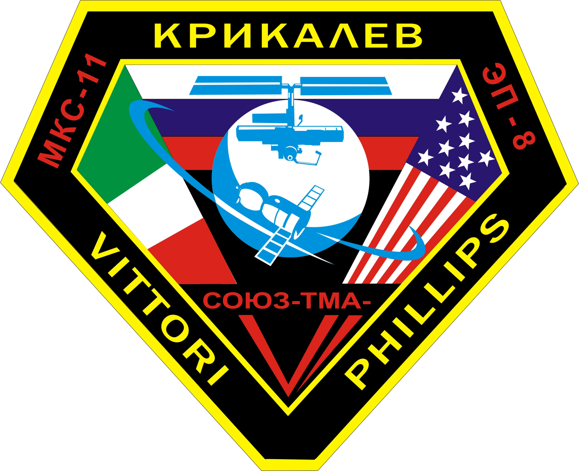 Mission patch for Soyuz TMA-6