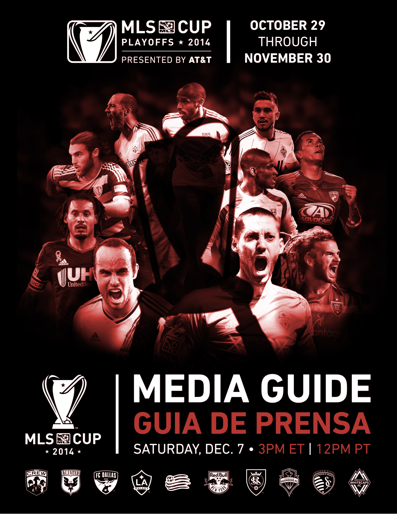 2014 playoffs Major League Soccer media guides