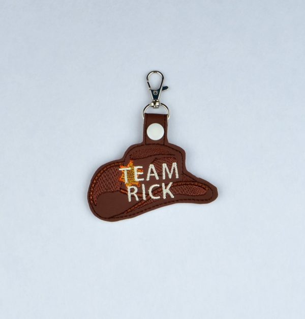 Team Rick Snap Tab Key Fob