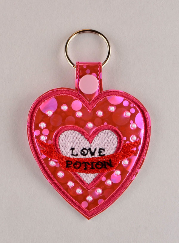 Love Potion Snap Tab Key Fob