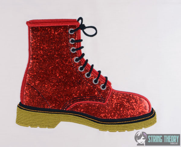 Punk Boot Appliqué