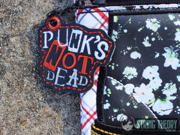 Punk Boot Fully Lined Zip Bag - Image 11