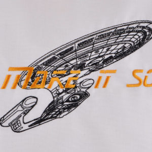 Star Trek – Make It So Digital Download for Machine Embroidery Pattern, Design (5×7, 6×10, 7×11, 8×12 Hoop)
