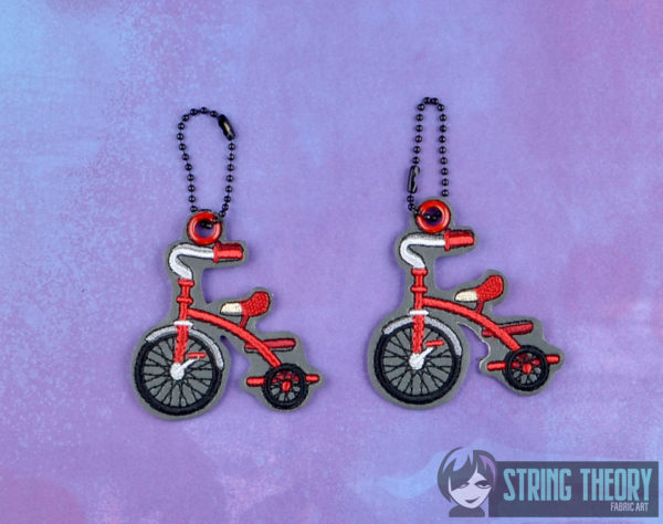 Puzzle Killer Tricycle Dangle