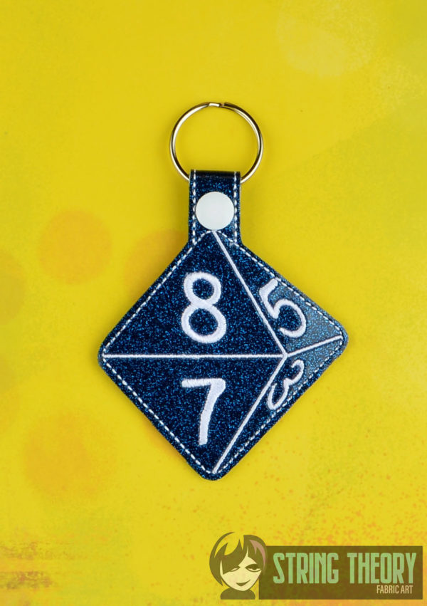 Tabletop Gaming Dice Snap Tab Key Fob Set - Image 6